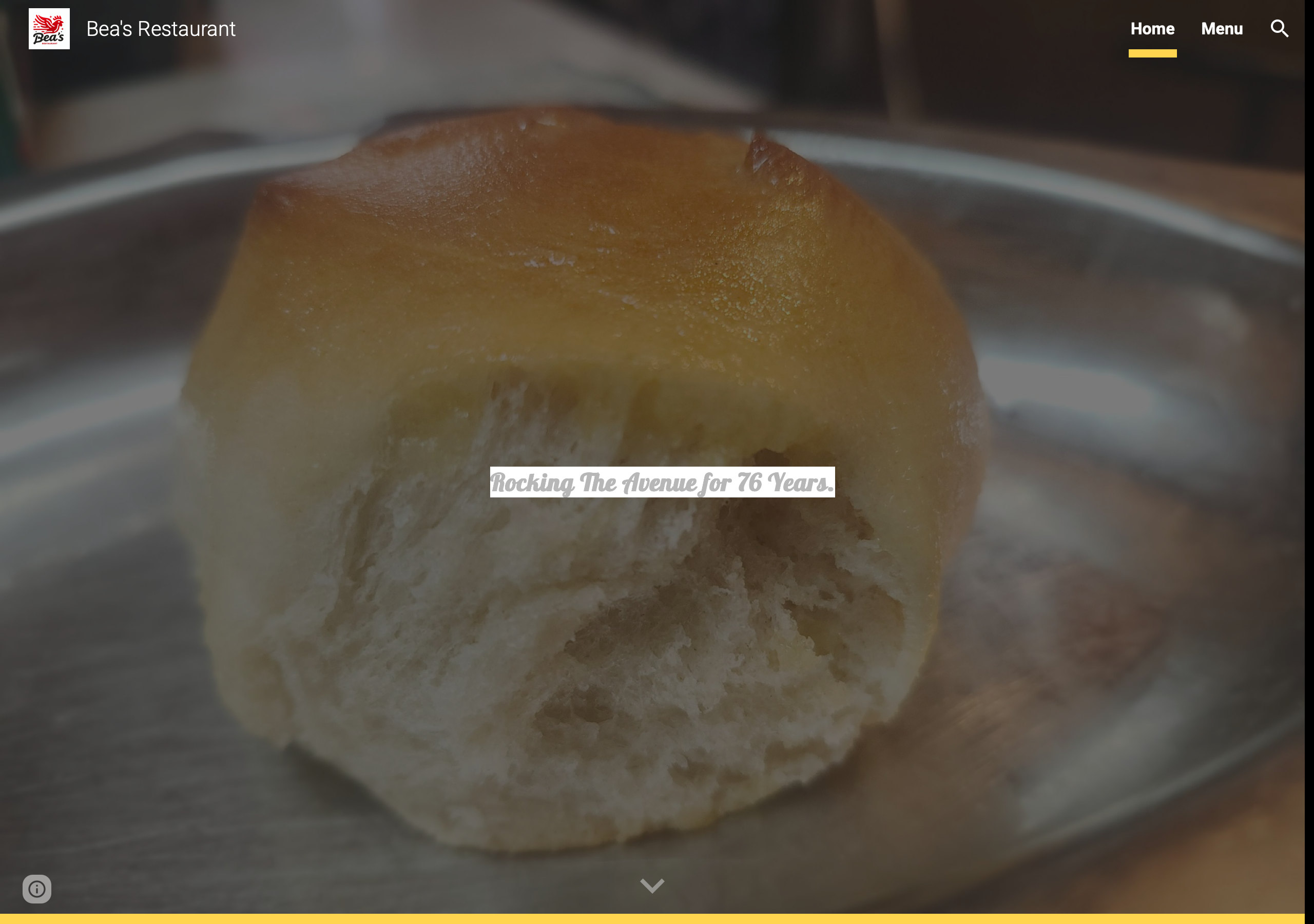 The old website